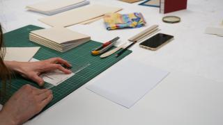 Coptic weave workshop with IVUK 4