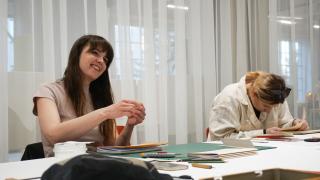 Coptic weave workshop with IVUK 13