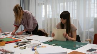 Coptic Weave Workshop with IVUK 11