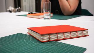 Coptic weave workshop with IVUK 15